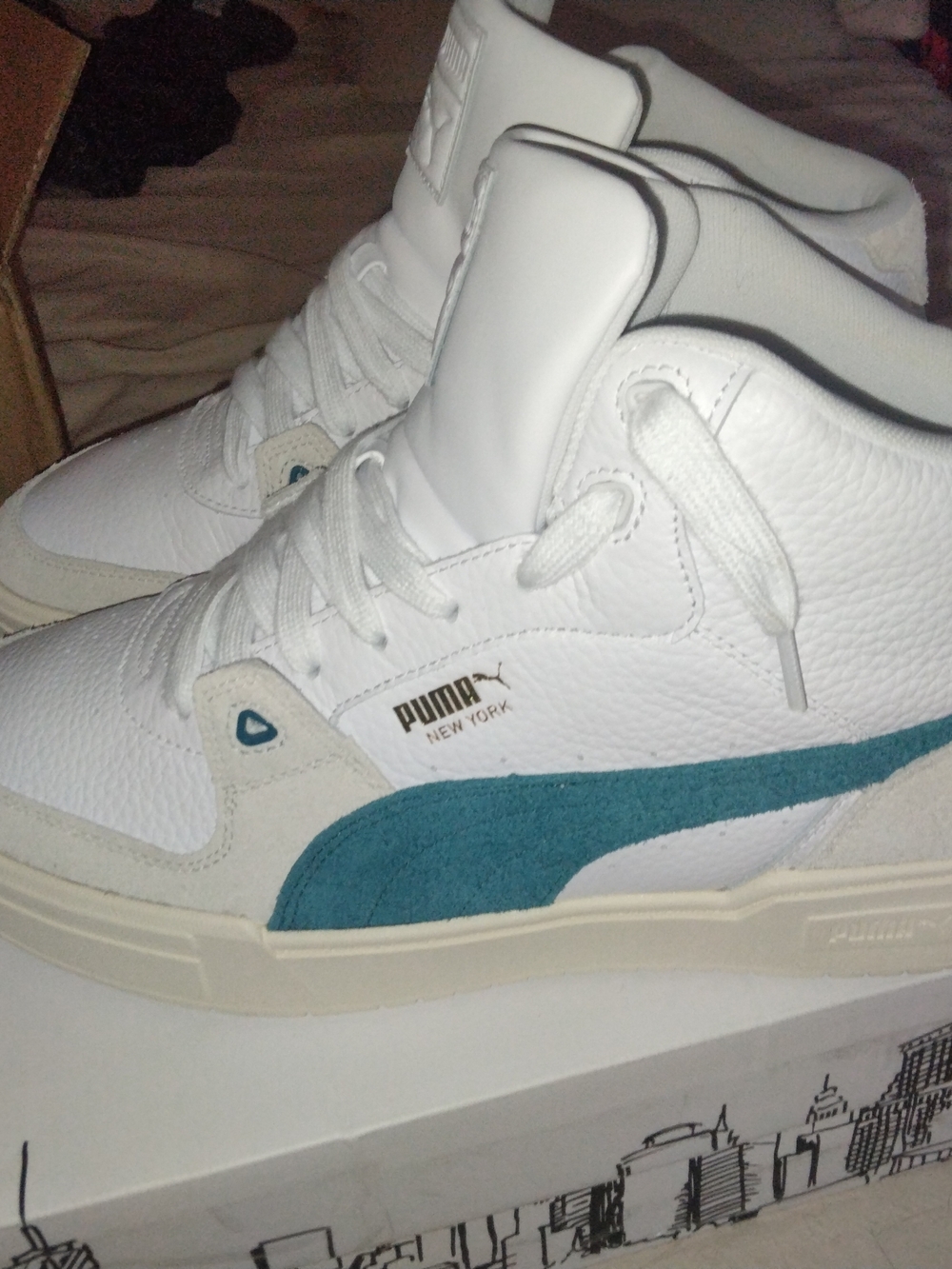 Puma CA Pro High White and Sneakers- 12 - Picture 2 of 8